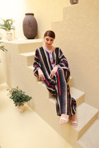 Striped Bohemian Kaftan