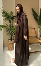 MJ03 Abaya In Brown