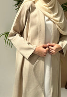 MJ07 Abaya In Sand