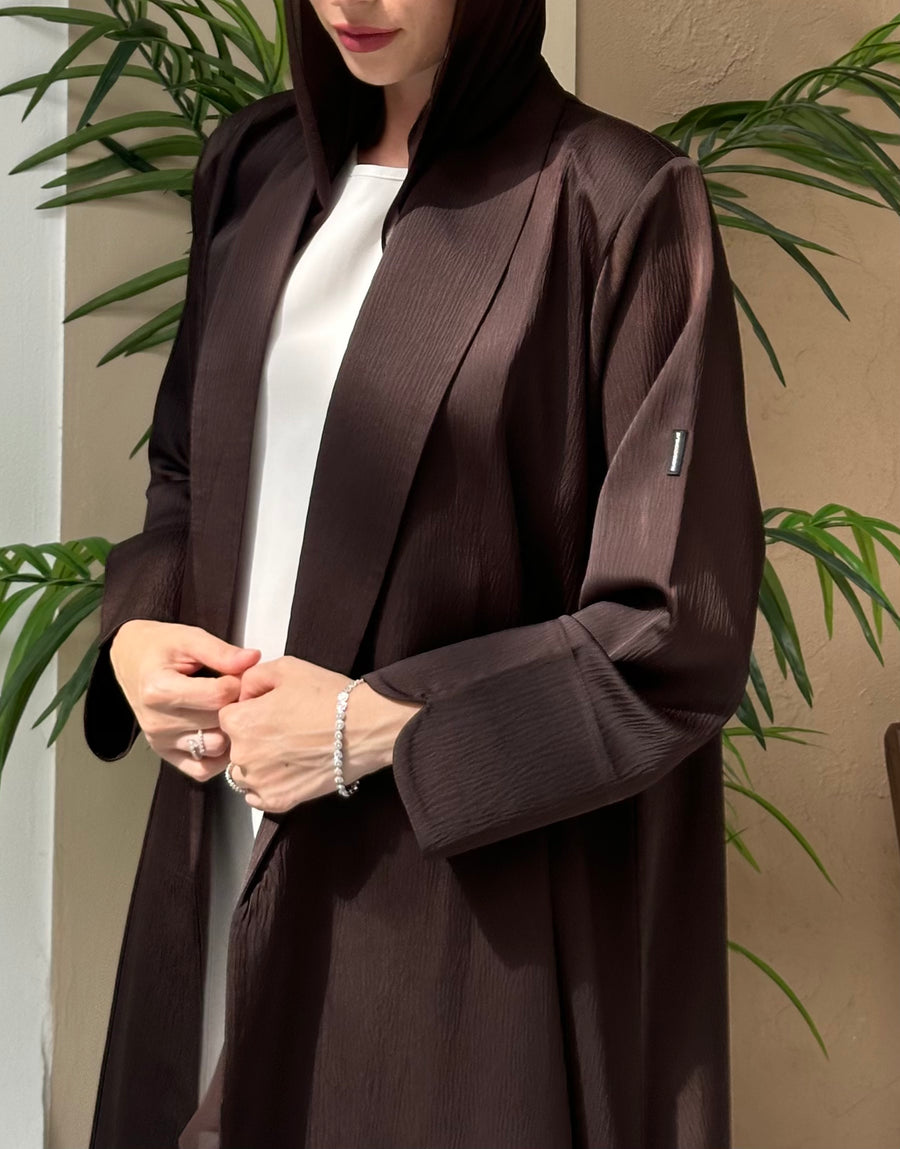 MJ03 Abaya In Brown