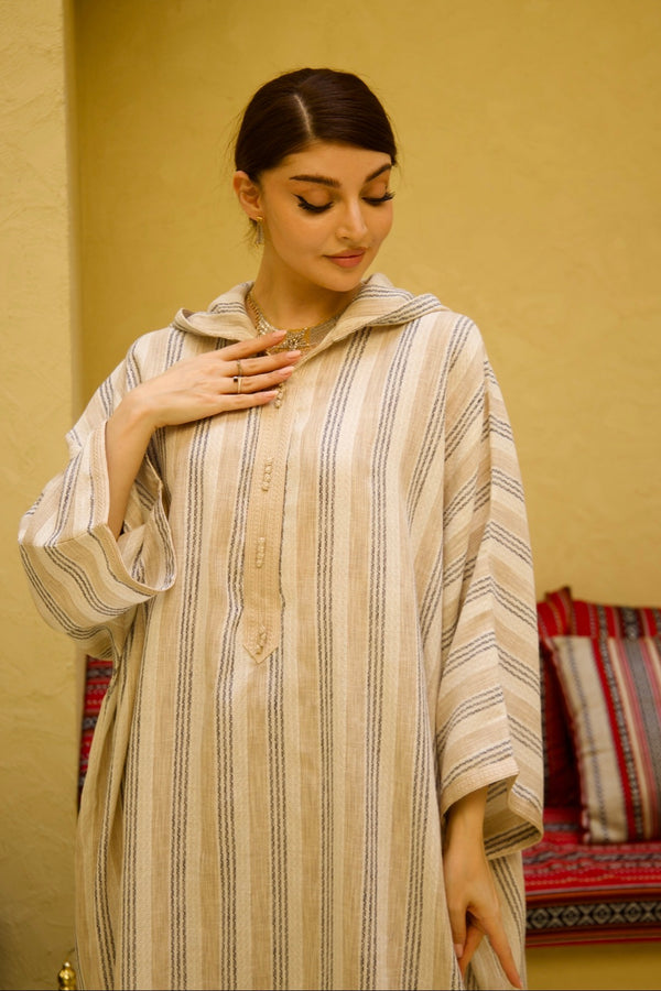Linen Moroccan Kaftan