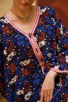 Boho Chic Floral Kaftan
