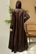 MJ03 Abaya In Brown