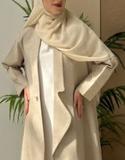 MJ07 Abaya In Sand