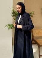 MJ04 Abaya In Navy Blue