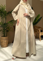 MJ07 Abaya In Sand
