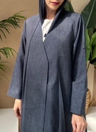 MJ09 Abaya In Grey