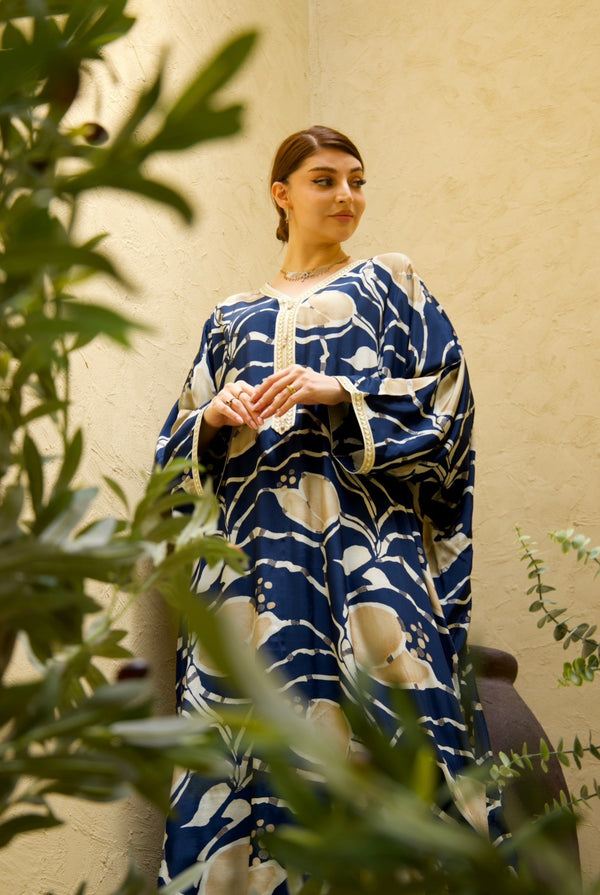 Midnight Spectrum Kaftan