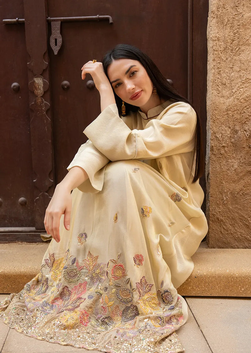 Beaded In Cream