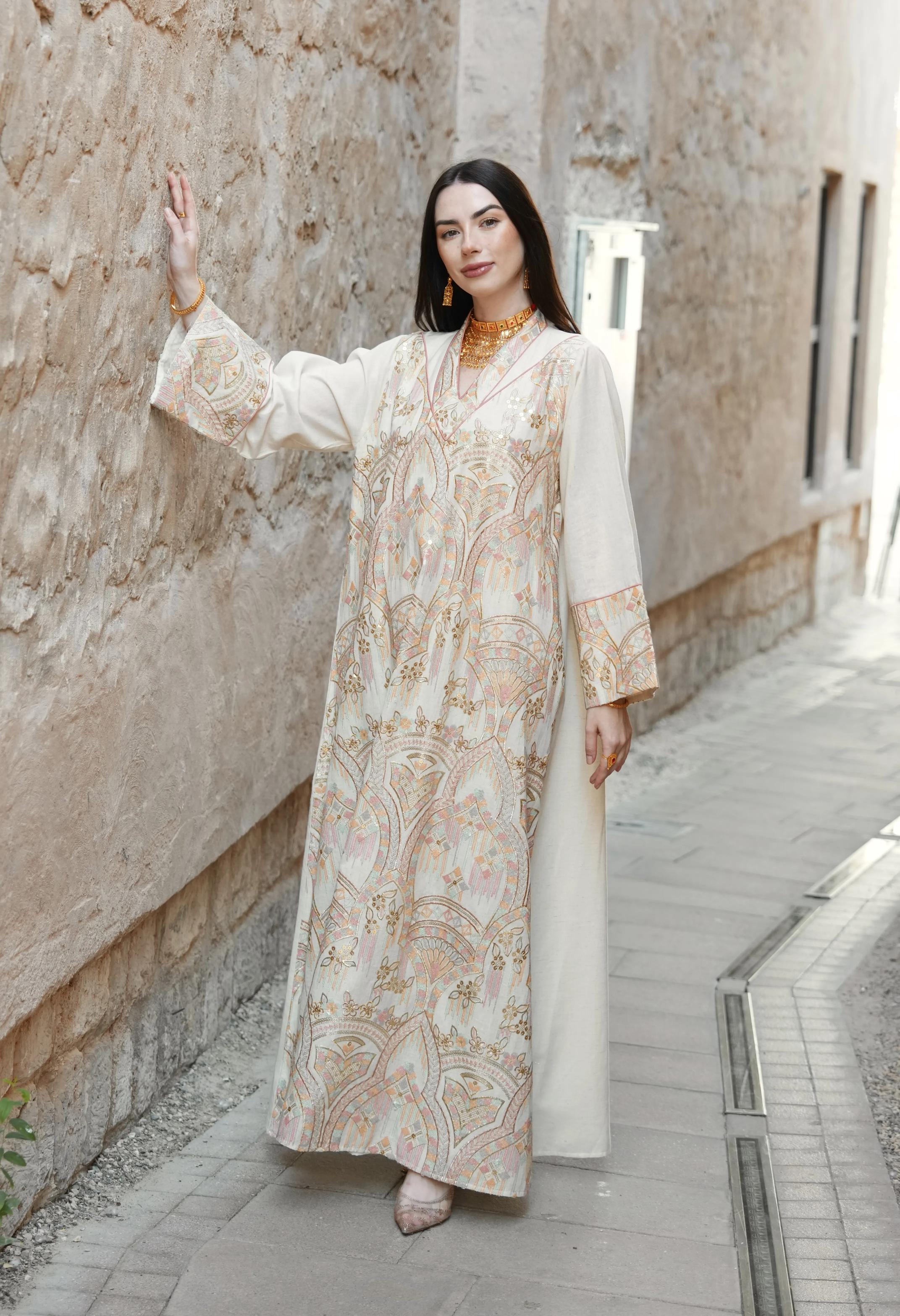 Whisper of Gold Dress