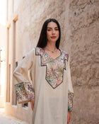 Flowers Embroidery Dress