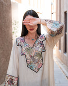 Flowers Embroidery Dress