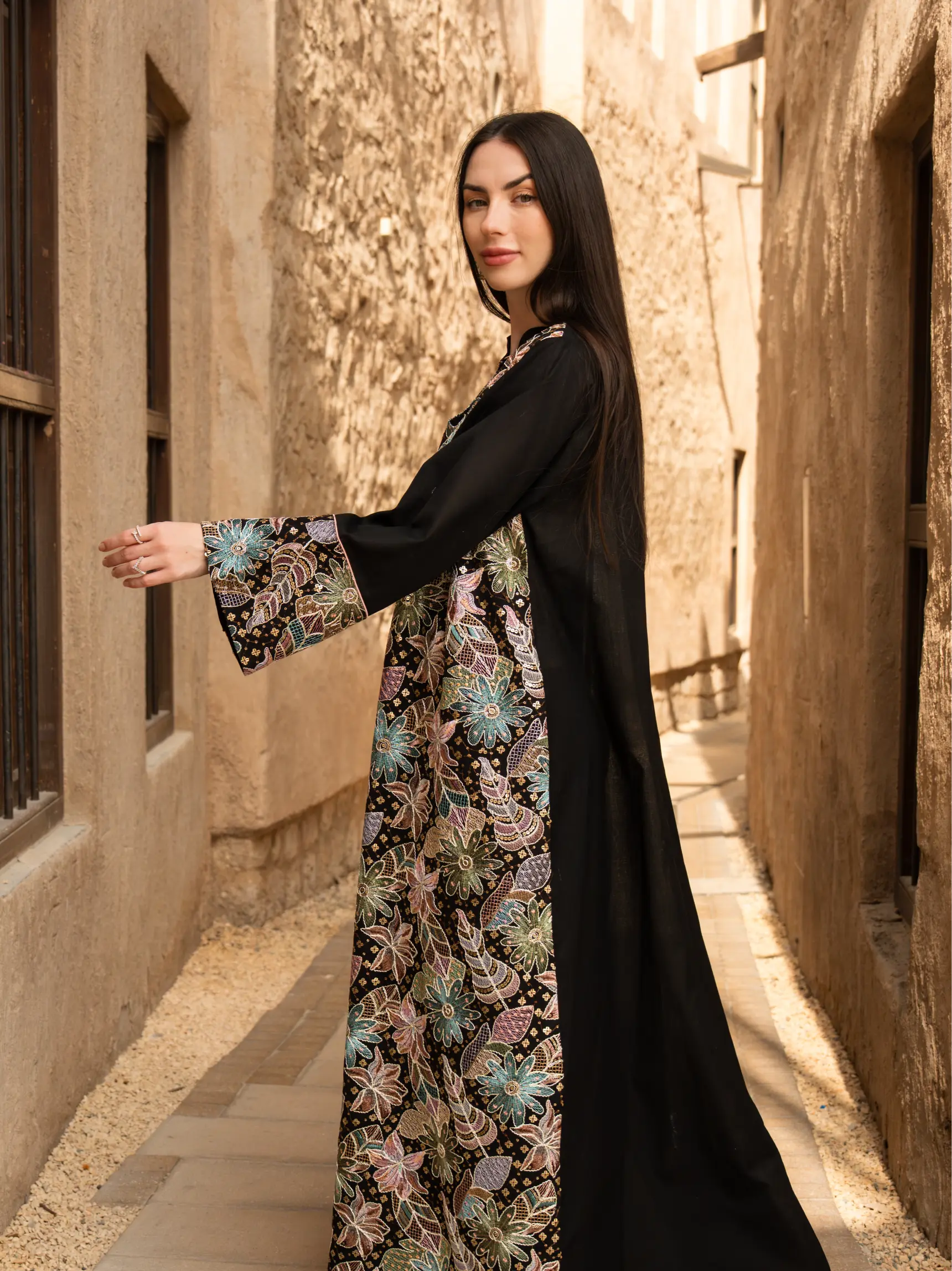 Embroidered Bloom Dress