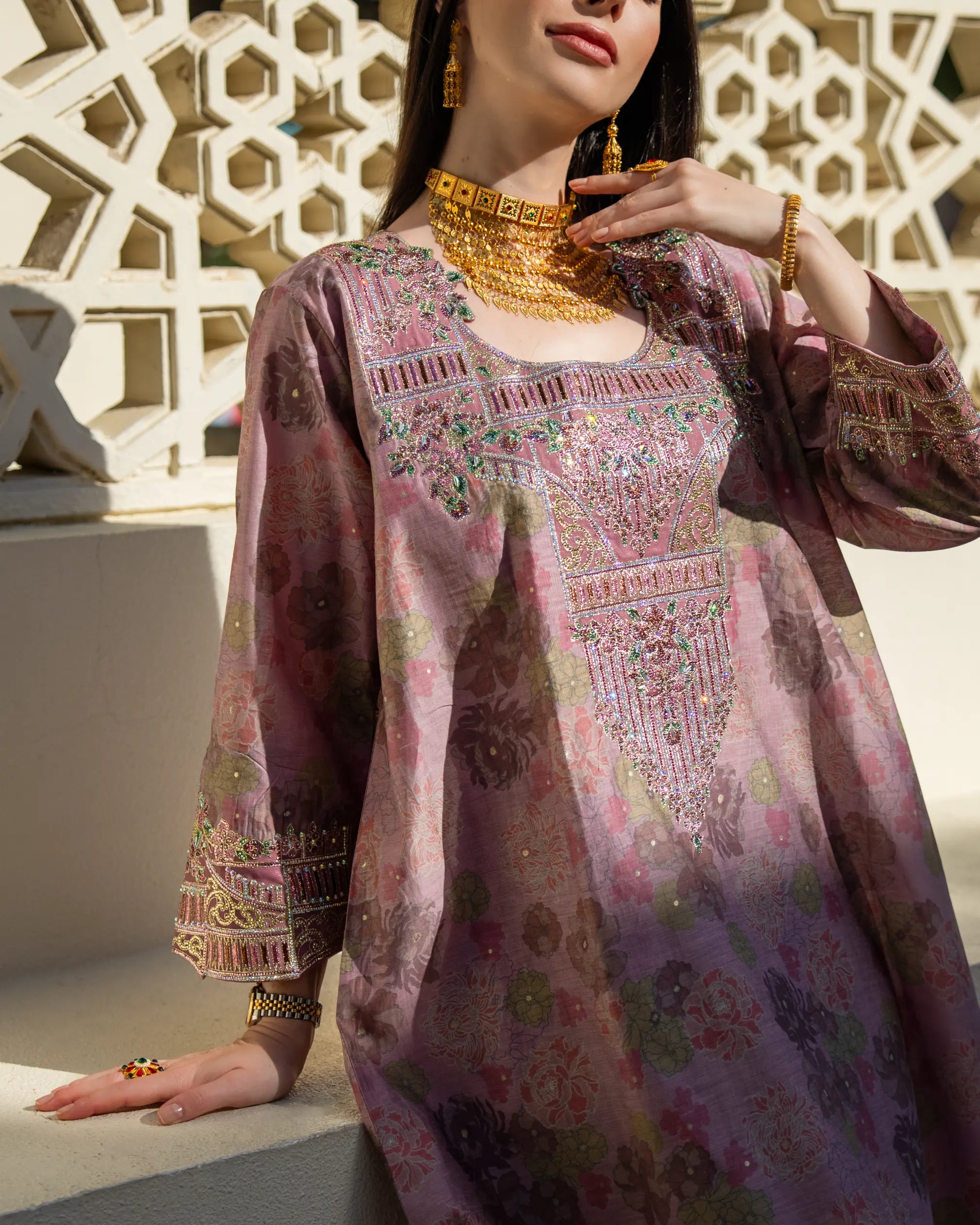 Smoky Amethyst Mukhawara