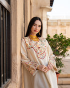 Embroidered Golden Heritage Dress