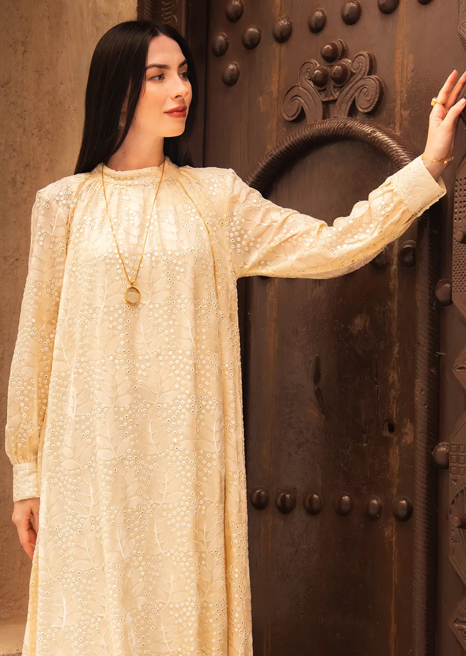 Heavy Embroidered Georgette