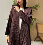 MJ02 Abaya In Maroon