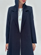 MJ04 Abaya In Navy Blue