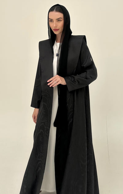 MJ02 Abaya In Black