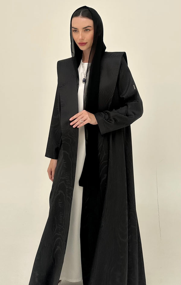 MJ02 Abaya In Black