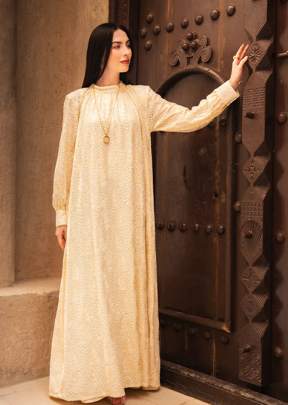 Heavy Embroidered Georgette