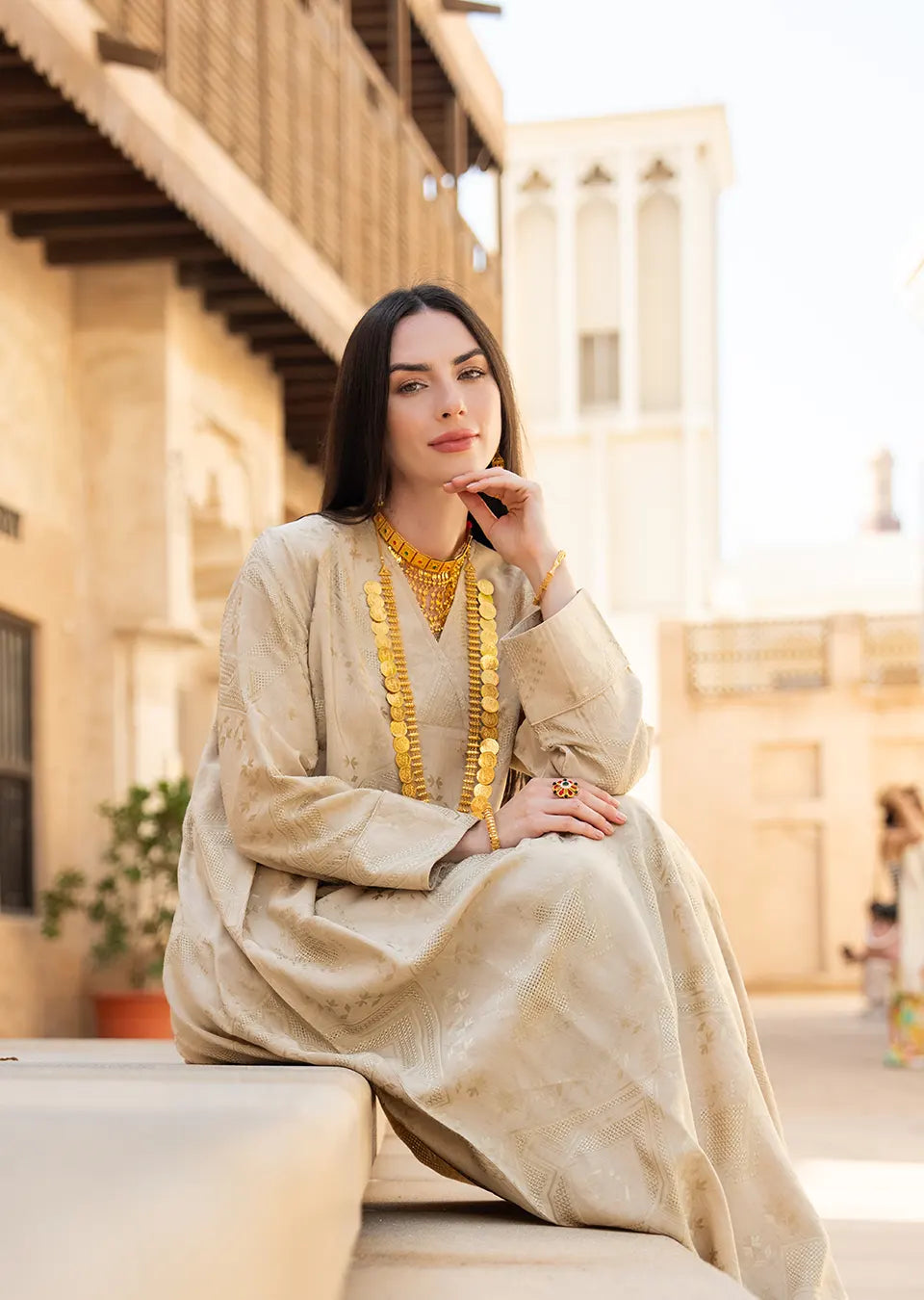 Olive Luxe Embroidered