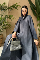 MJ09 Abaya In Grey