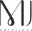 MJ Creations logo dark