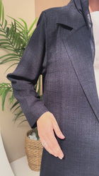 MJ04 Abaya In Navy Blue