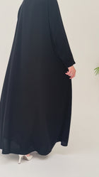 MJ06 Abaya In Black