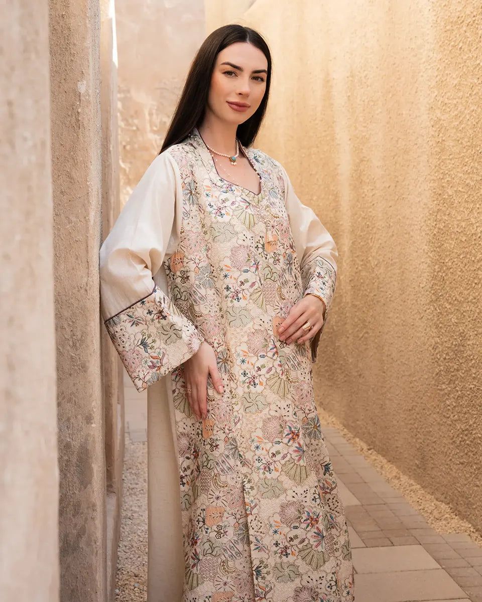 Threads of Color Embroidered