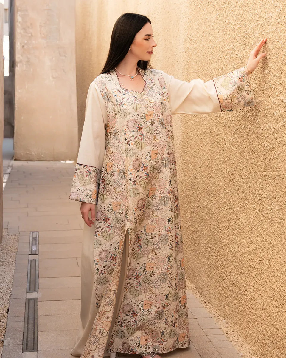 Threads of Color Embroidered